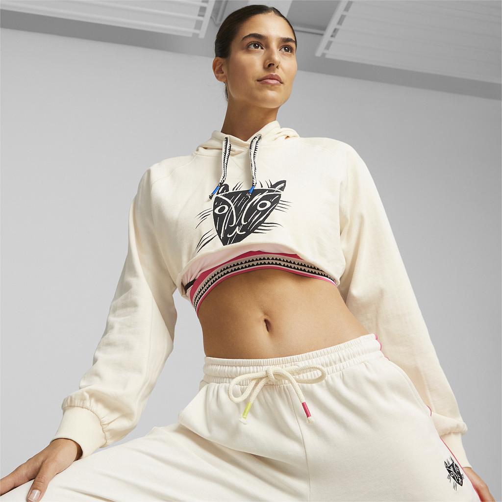 Толстовка Puma Lemlem Cropped Longsleeve (52396133) - фото