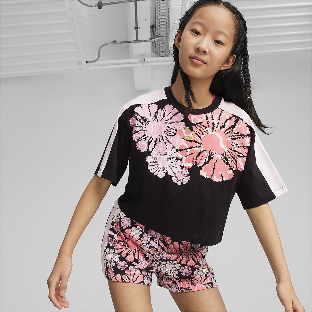 Футболка Puma T7 Snflr Graphic Tee G (62506101) - фото