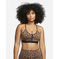 Топ  W Nk Df Indy V-Neck Lprd Bra