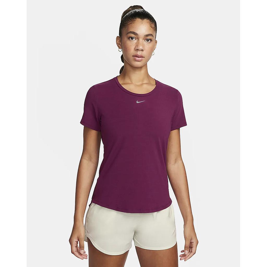Футболка Nike W Nk One Luxe Df Ss Std Top (DD0618611) - фото
