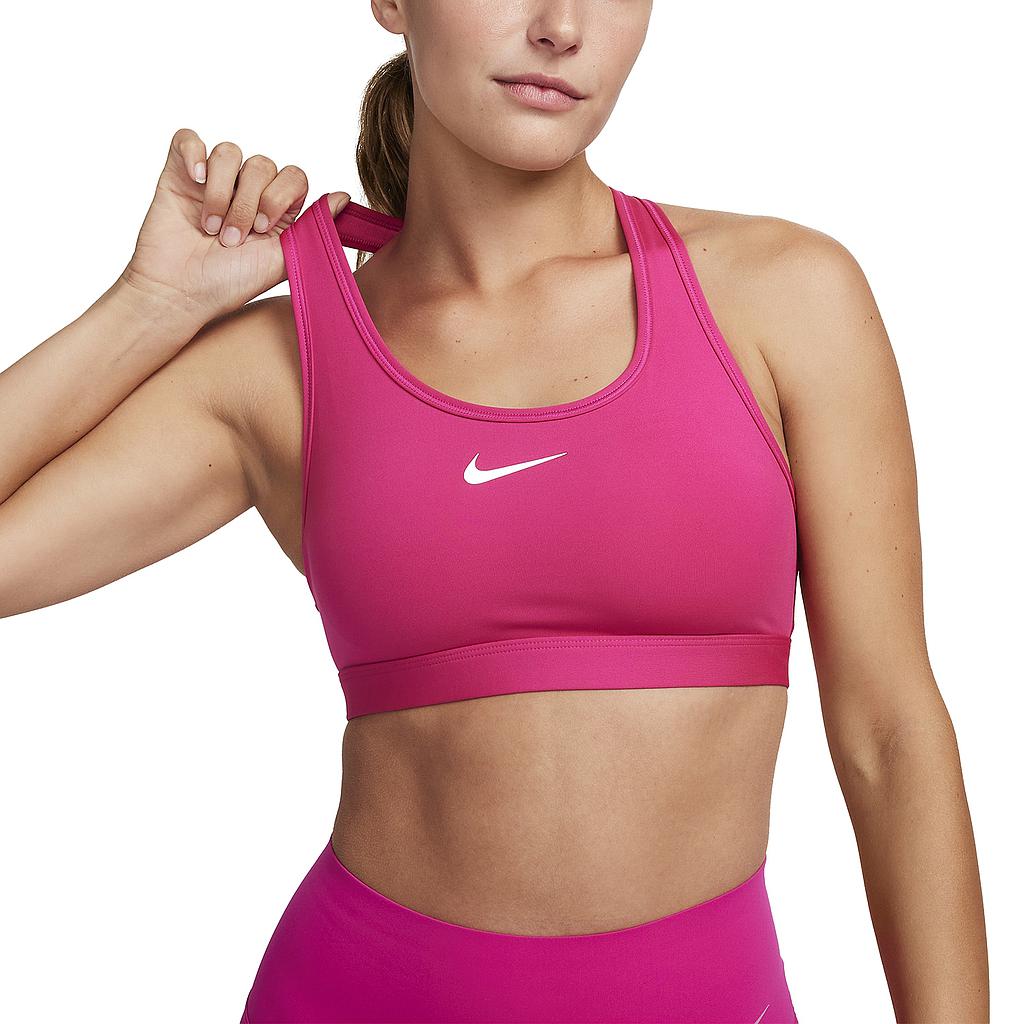 Топ W Nike Swsh Med Spt Bra (DX6821615) - фото