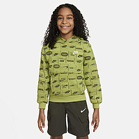 Толстовка Nike K Nsw Club Ft Hdy Aop (FN8741377)