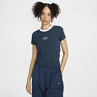 Футболка Nike Chill Knit Slim Cropped Tee