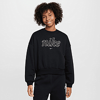 Толстовка Nike G Nsw Club Fleece Boxy Crew Gx Star (FZ5566010)