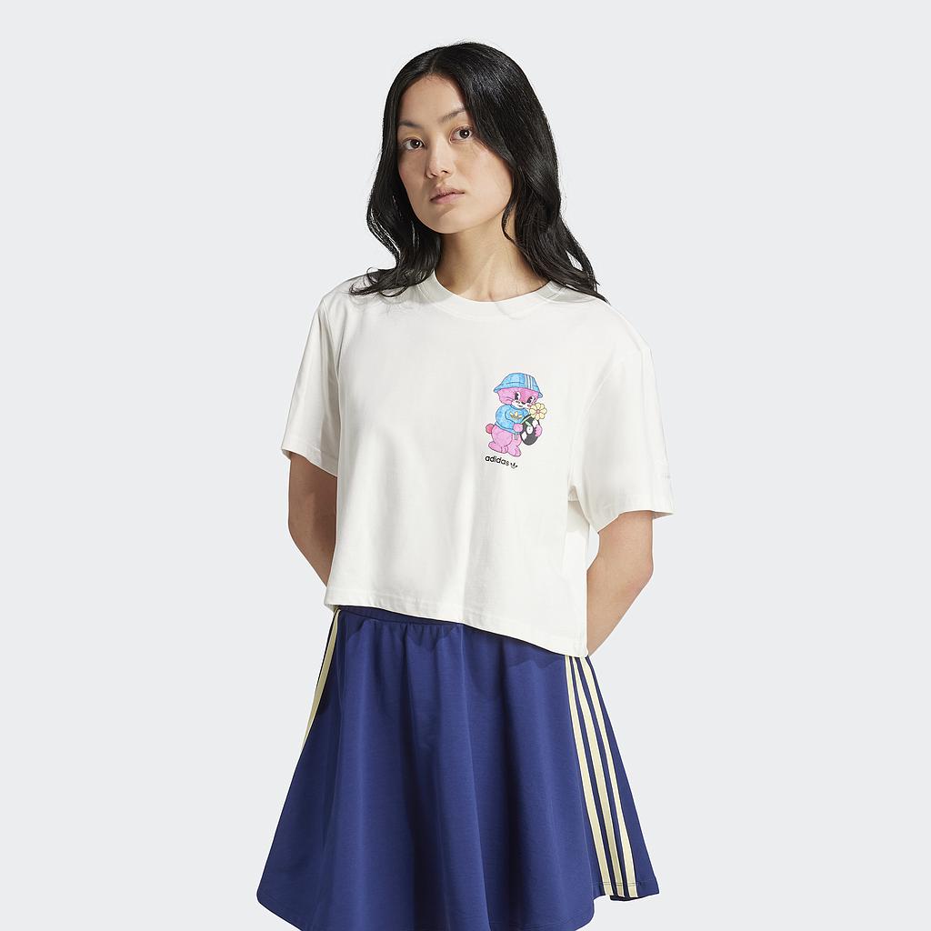 Футболка ADIDAS Adidorable Crop Tee (IT5366) - фото