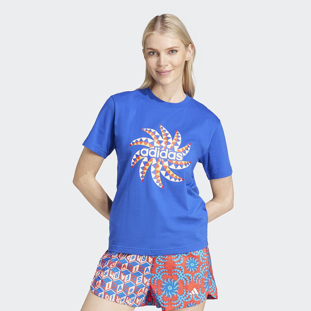 Футболка Adidas Farm Rio Graphic Tee (IQ4485) - фото