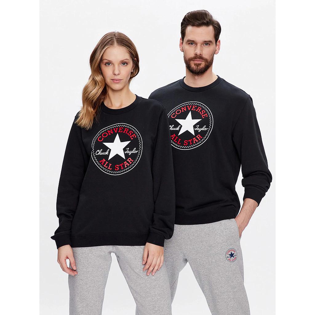 Толстовка Converse Go-To All Star Patch Standard Fit Fleece Crew (10025471001) - фото