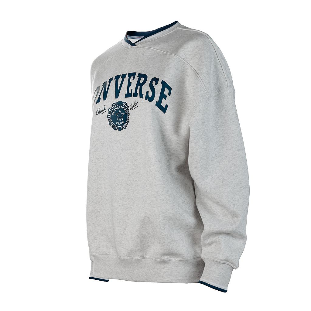 Толстовка Converse Retro Chuck Oversized V-Neck (10026039022) - фото