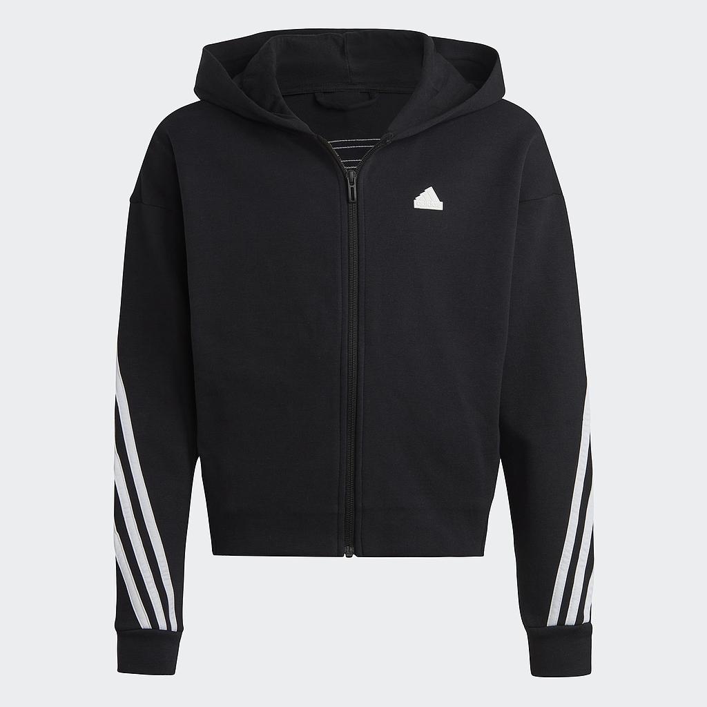 Толстовка ADIDAS G Future Icons 3-Stripes Full-Zip (IC0118) - фото