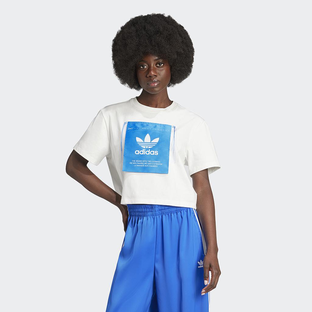 Футболка ADIDAS Kseniaschnaider Originals Label Tee (IW5662) - фото