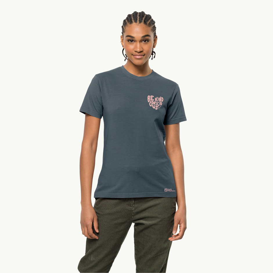 Футболка Jack Wolfskin Nature T W (1808741_1268) - фото