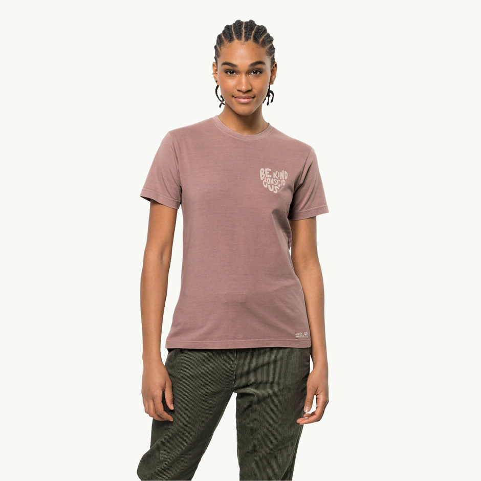 Футболка Jack Wolfskin Nature T W (1808741_3068) - фото