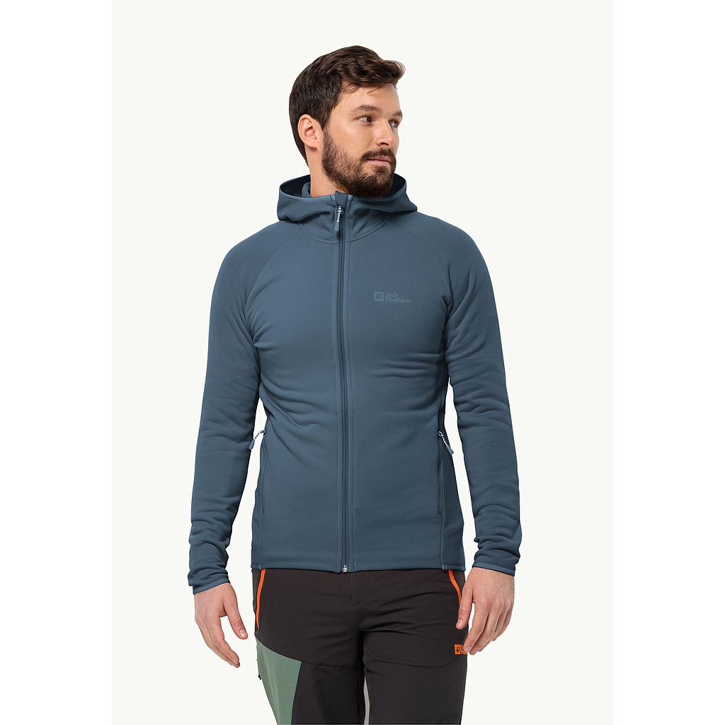 Толстовка Jack Wolfskin Baiselberg Hooded Fz M (1710541_C0412) - фото
