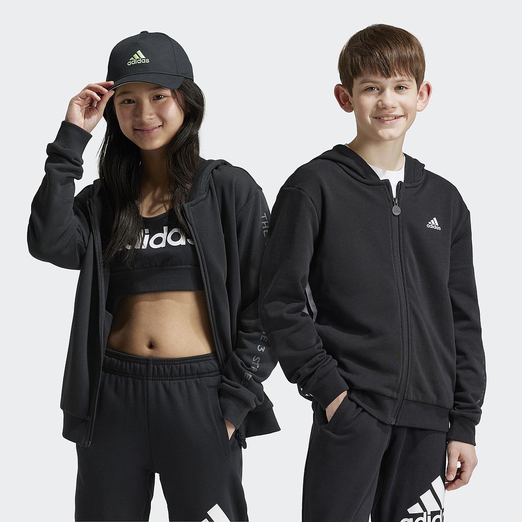 Толстовка ADIDAS Street Jam Full-Zip Hoodie (IV9452) - фото