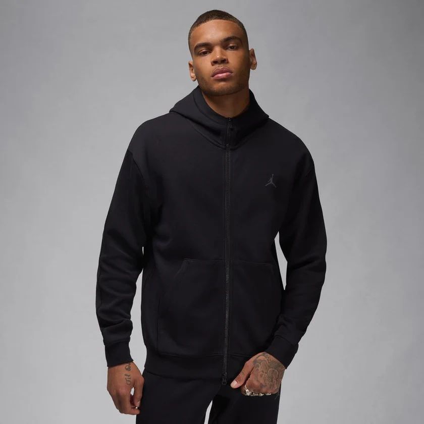 Толстовка Jordan Sport Hoop Fleece Dri-FIT Full-Zip Hoodie (FV8602010) - фото