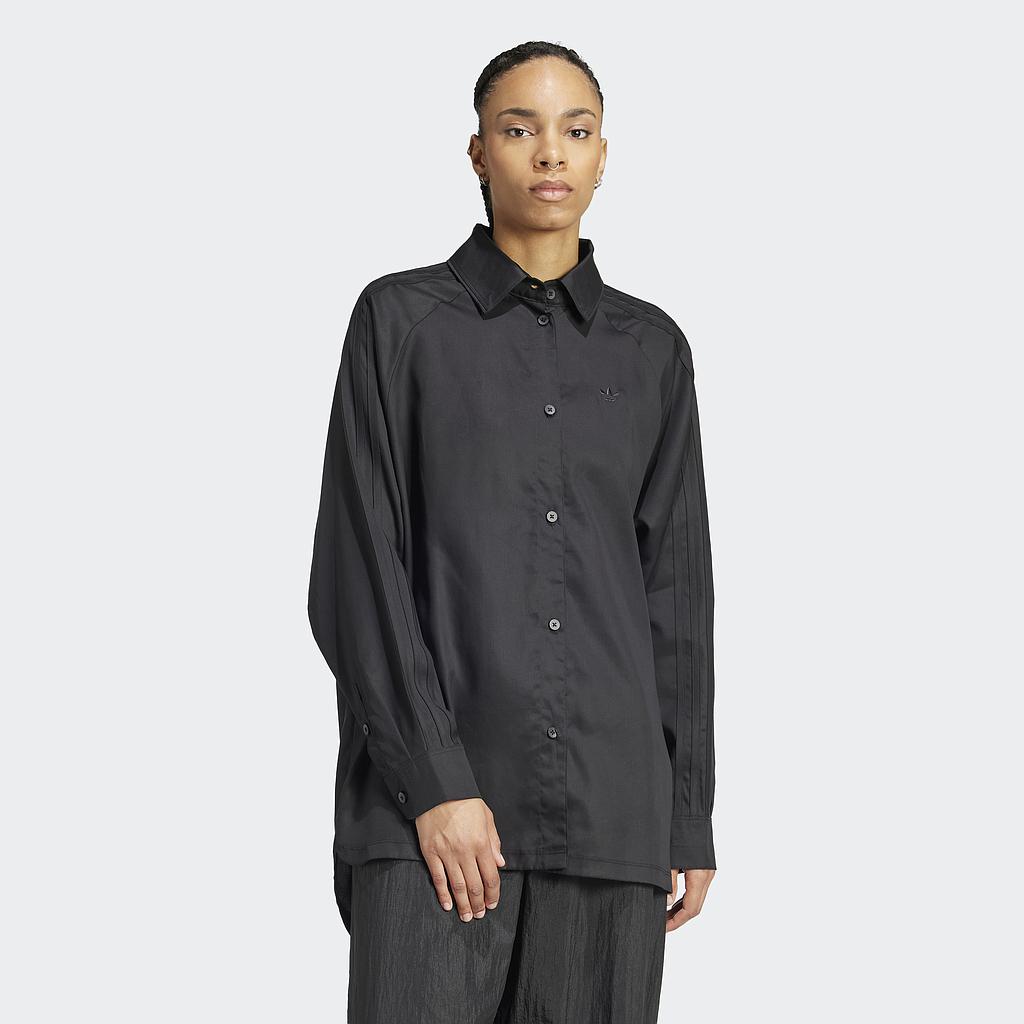 Сорочка ADIDAS Poplin Loose Fit 3-Stripes (IW5676) - фото