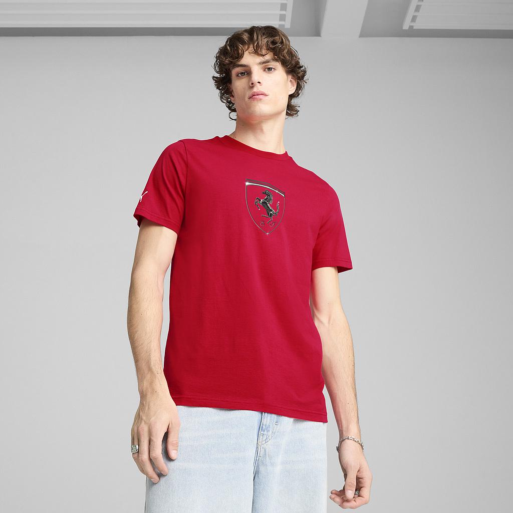 Футболка Puma Ferrari Race Tonal Big Shield Tee (63018902) - фото