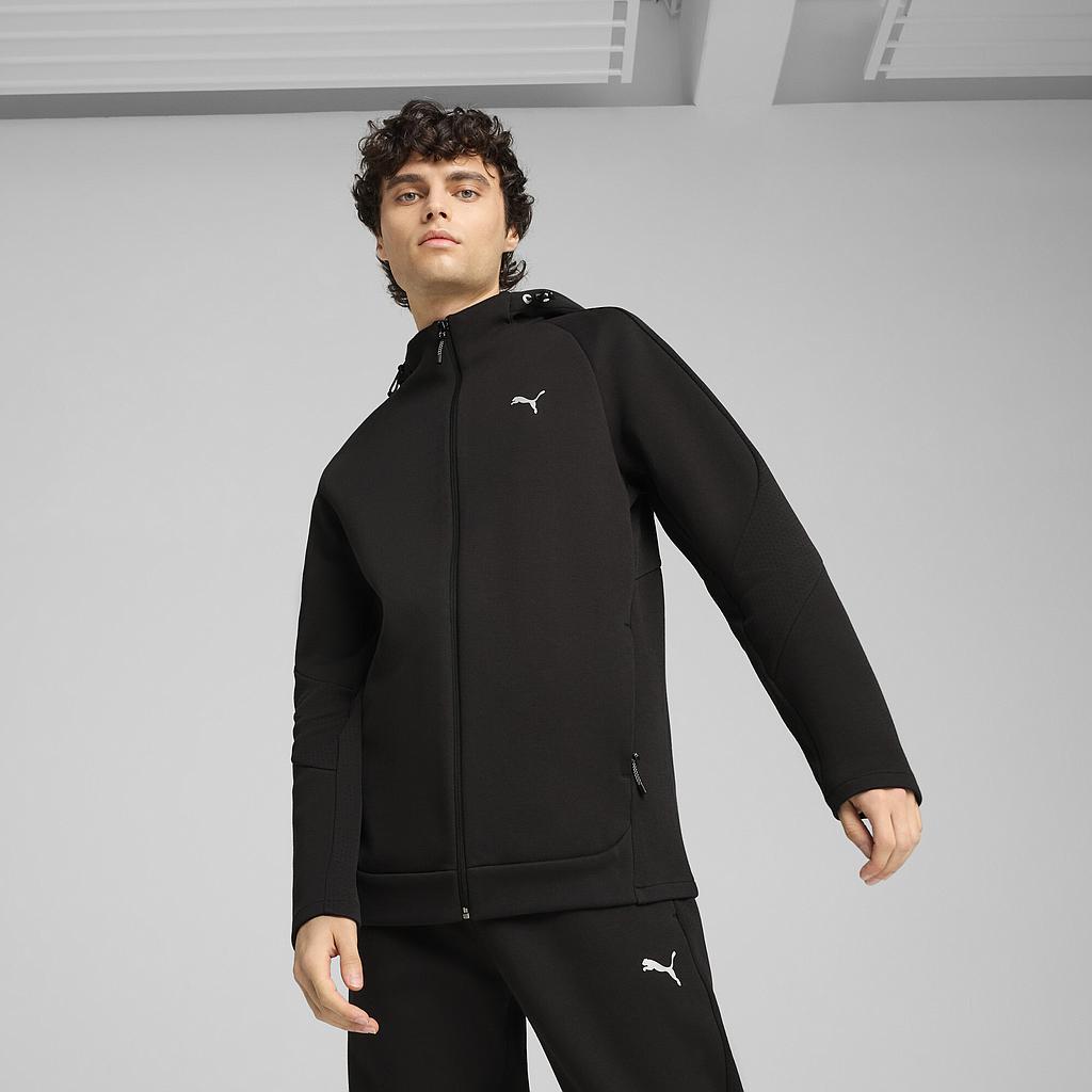 Толстовка Puma Evostripe Full-Zip Hoodie Dk (68461301) - фото