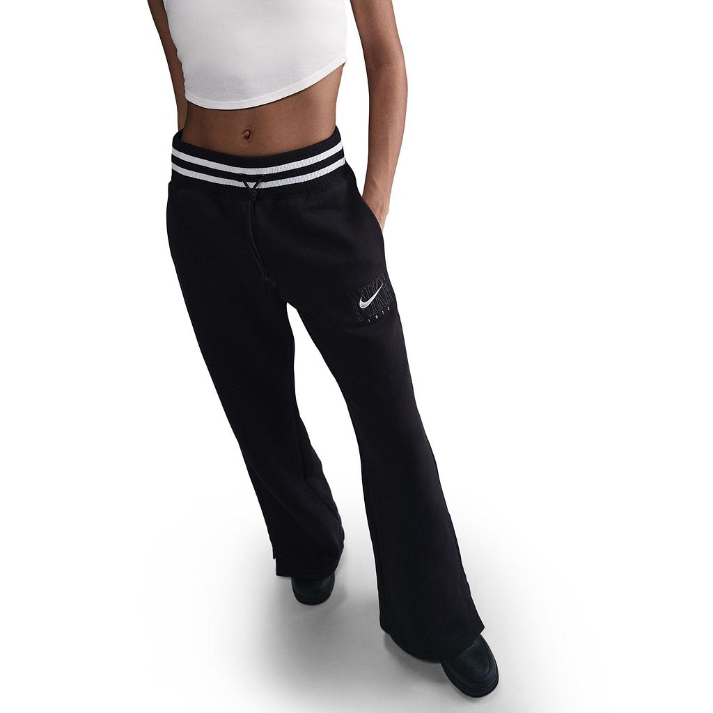 Штани Nike Sportswear Phoenix Fleece High-Waisted Graphic Wide-Leg Pants (HJ0909010) - фото