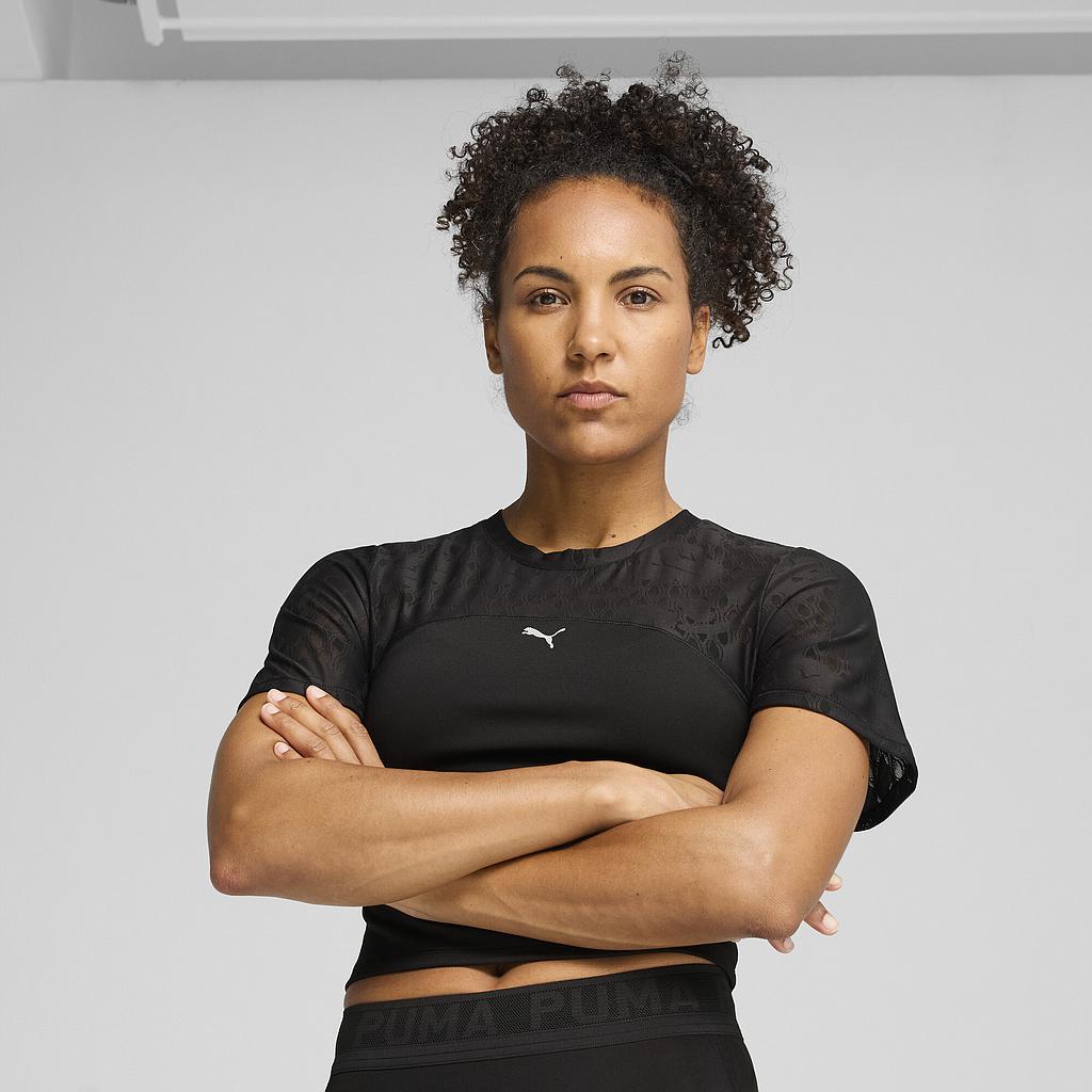 Футболка Puma Lace Crop Top (52677601) - фото