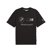 Футболка Puma Bmw Mms Stacked Lux Logo Tee 2 (63069601)