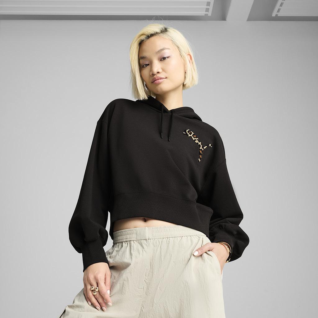 Толстовка Puma Wardrobe Ess Leo Luxe Graphic (63233801) - фото