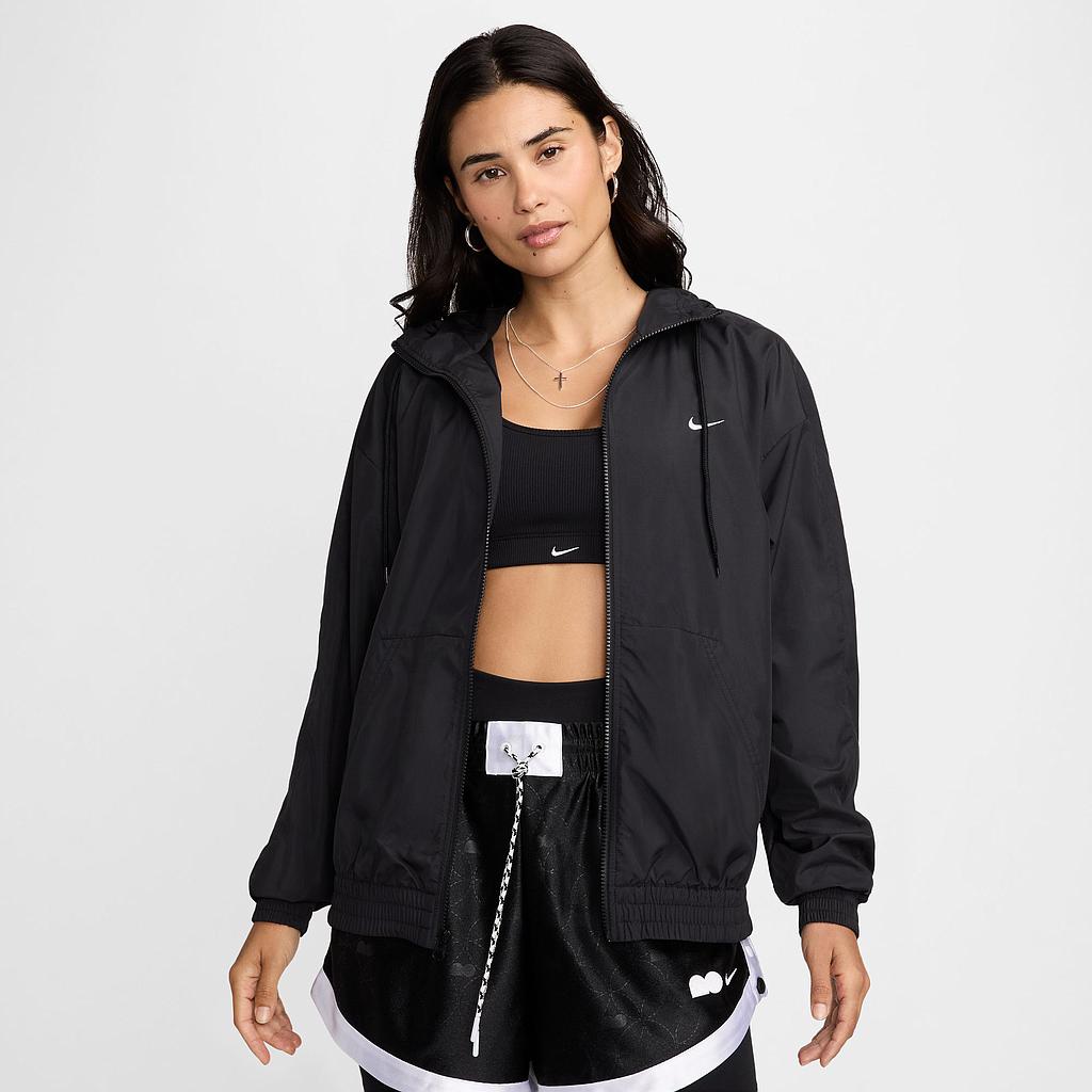 Олімпійка Nike W Nsw Essntl Uv Wvn Jkt Hd (FV6298010) - фото