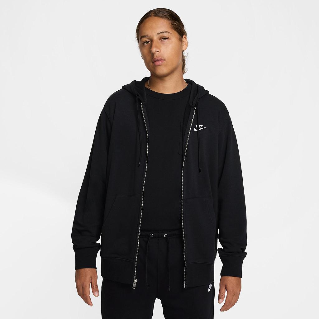 Толстовка Nike M Nk Club Ft Fz Hoodie (FN3884010) - фото