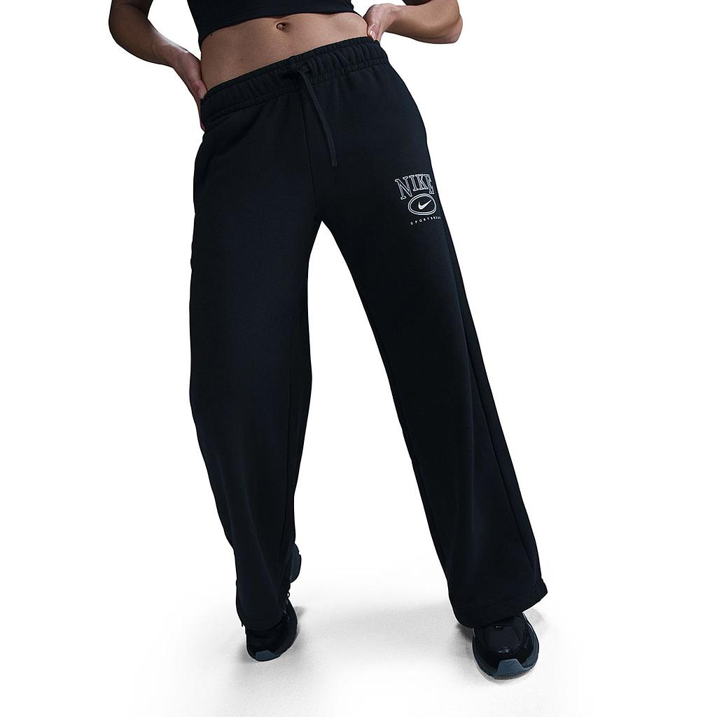 Штани Nike Sportswear Club Fleece Mid-Rise Wide-Leg Graphic (HJ0869010) - фото