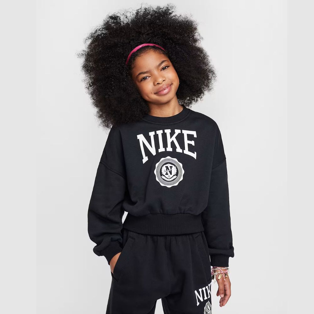 Толстовка Nike Sportswear Club French Terry Crew-Neck (HJ3373010) - фото