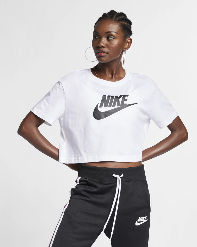 Футболка Nike W Nsw Tee Essntl Crp Icn Ftra (BV6175100) - фото