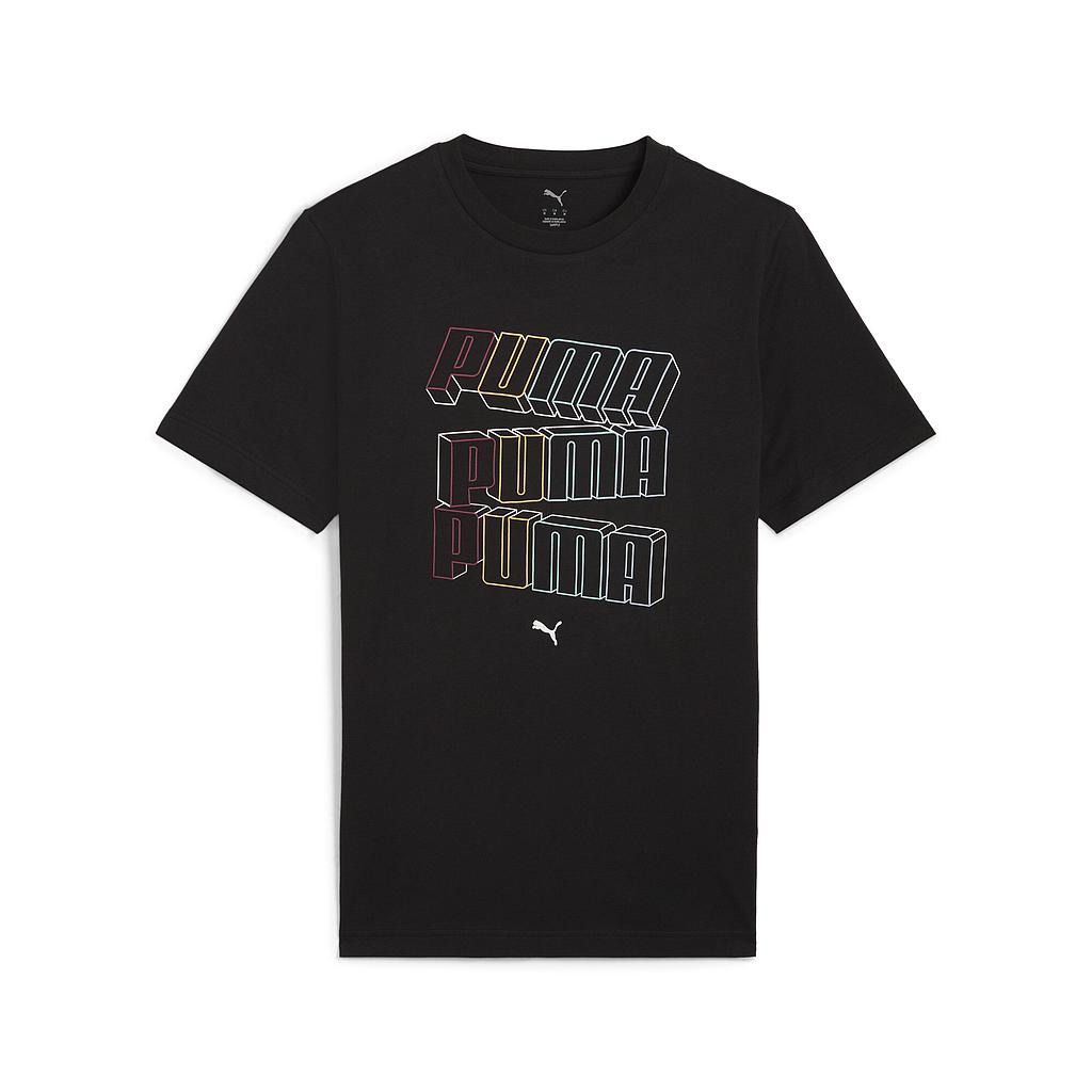 Футболка Puma Ess Logo Lab Hog Tee (68466401) - фото