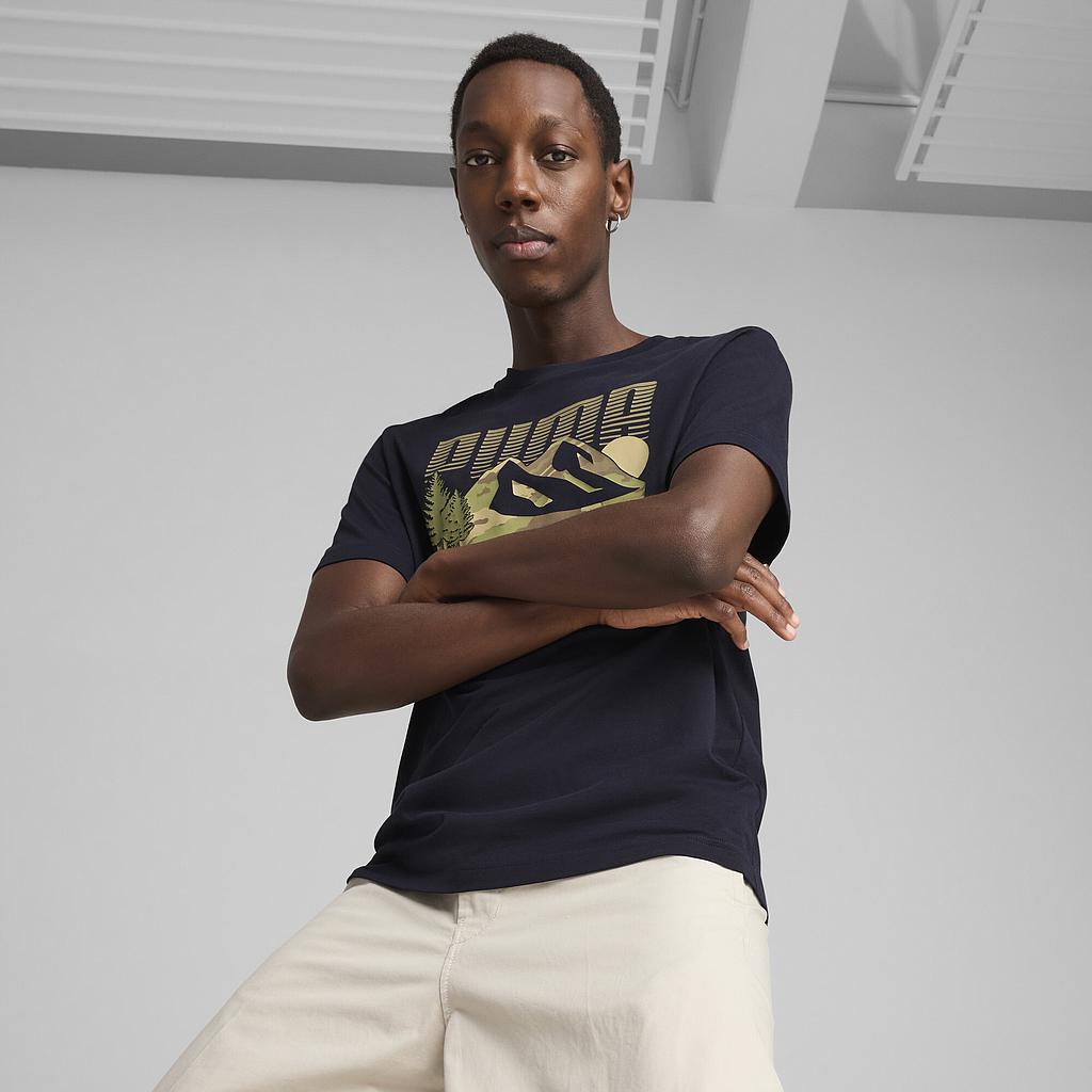 Футболка Puma Graphics Mountain Tee (68482816) - фото