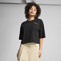 Футболка Puma Wardrobe Ess Leo Luxe Graphic Short (63233701)
