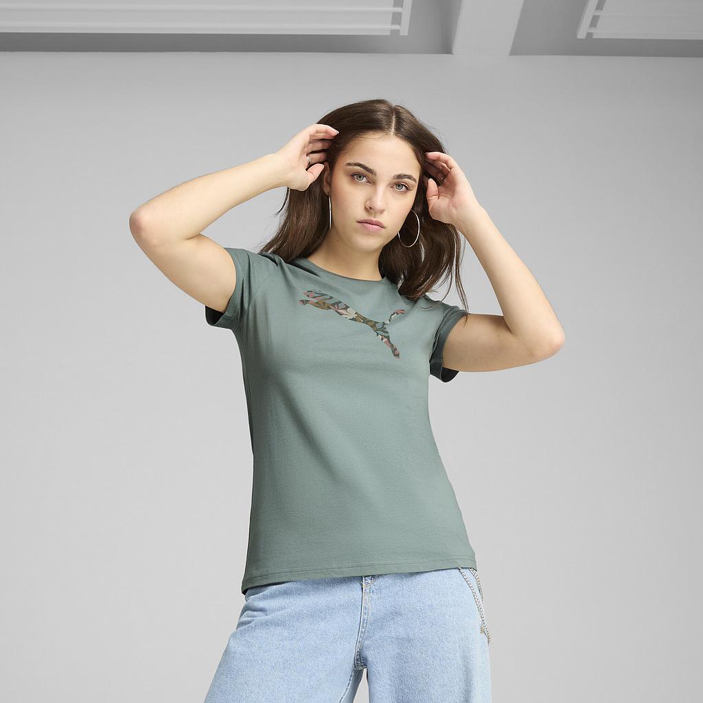 Футболка Puma Graphics Floral Logo (68508130) - фото