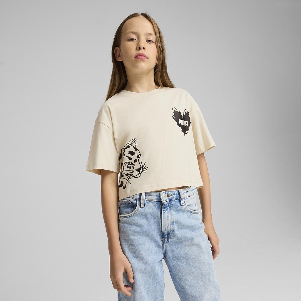 Футболка Puma Ess Graphic Short Length (68511887) - фото