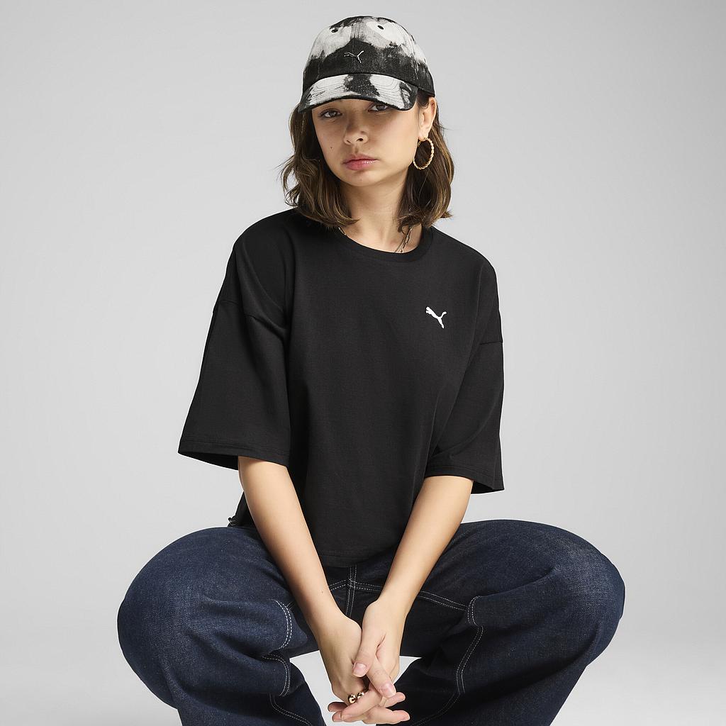 Футболка Puma Wardrobe Essentials Oversized Short Tee (62974301) - фото
