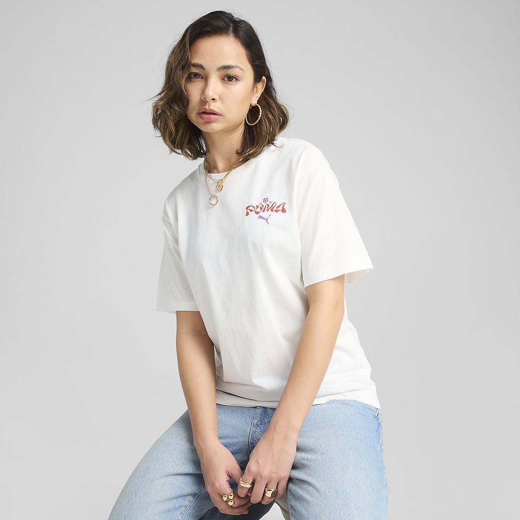 Футболка Puma Wardrobe Ess Floral Pack Relaxed Graphic (62981302) - фото