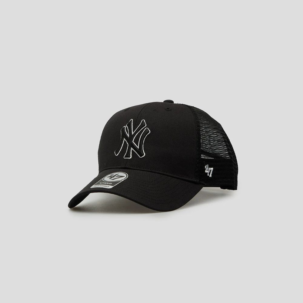 Кепка `47 brand New York Yankees Branson (BRANS17CTPBKAQ) - фото