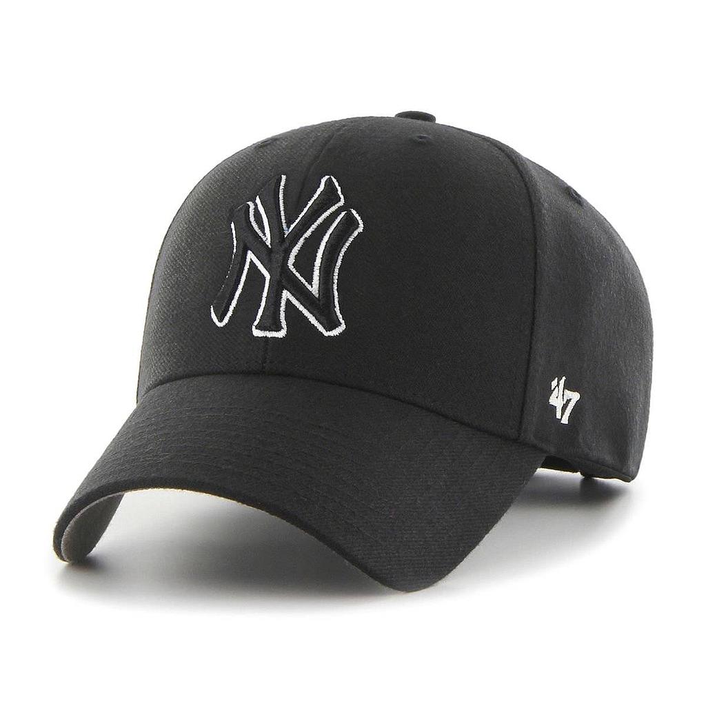 Кепка `47 brand New York Yankees (MVPSP17WBPBKC) - фото