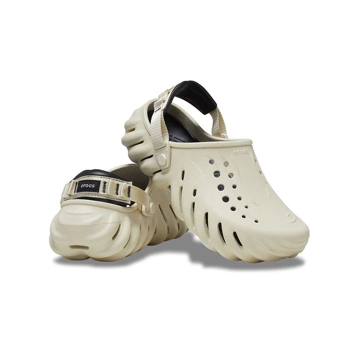 Сабо Crocs Echo Clog Bone| Black (2079372YJ) - фото