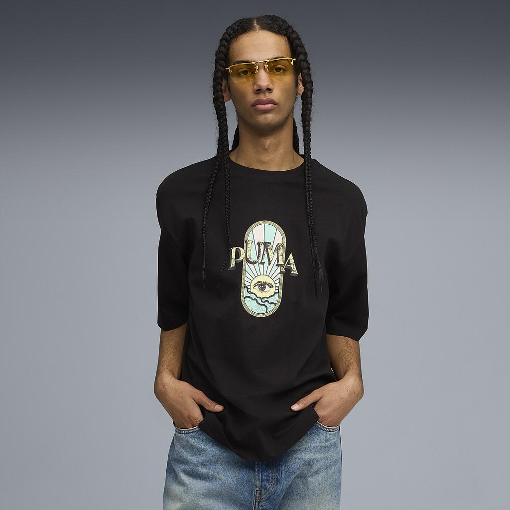 Футболка Puma Graphic Fest Boxy Tee (63211801) - фото