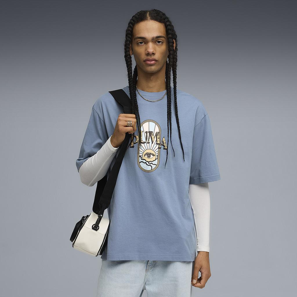 Футболка Puma Graphic Fest Boxy Tee (63211834) - фото