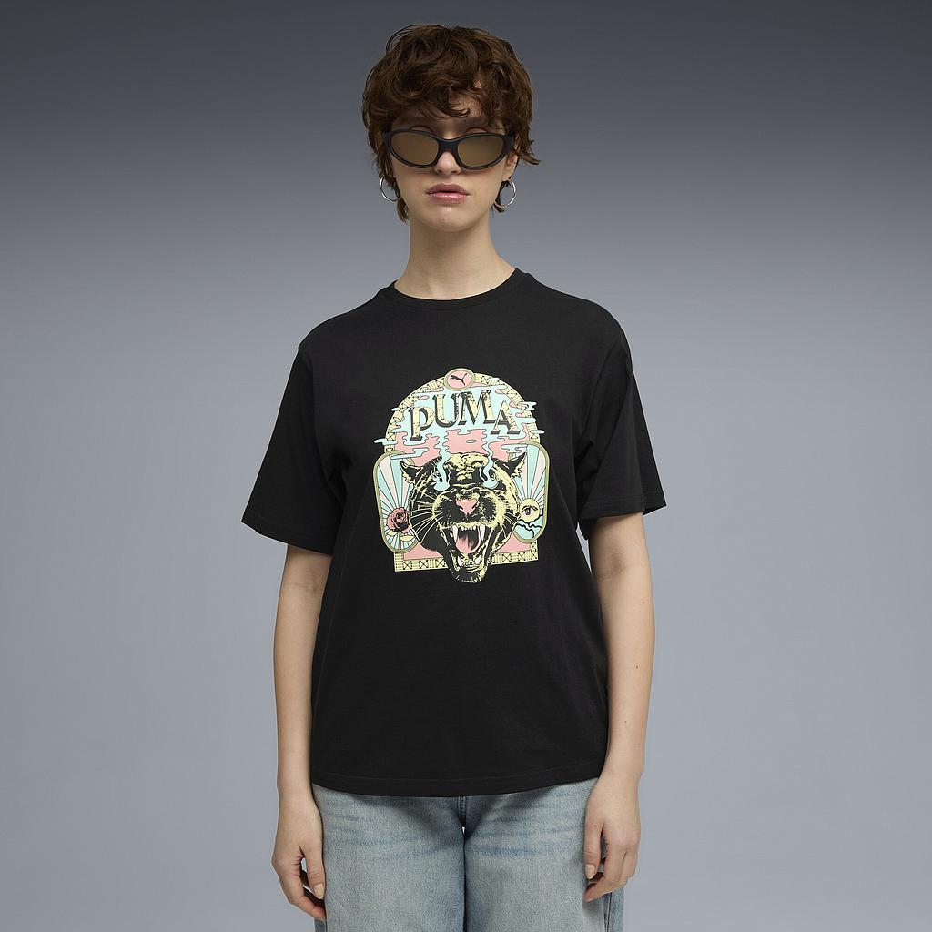 Футболка Puma Graphic Fest Relaxed Tee (63216101) - фото