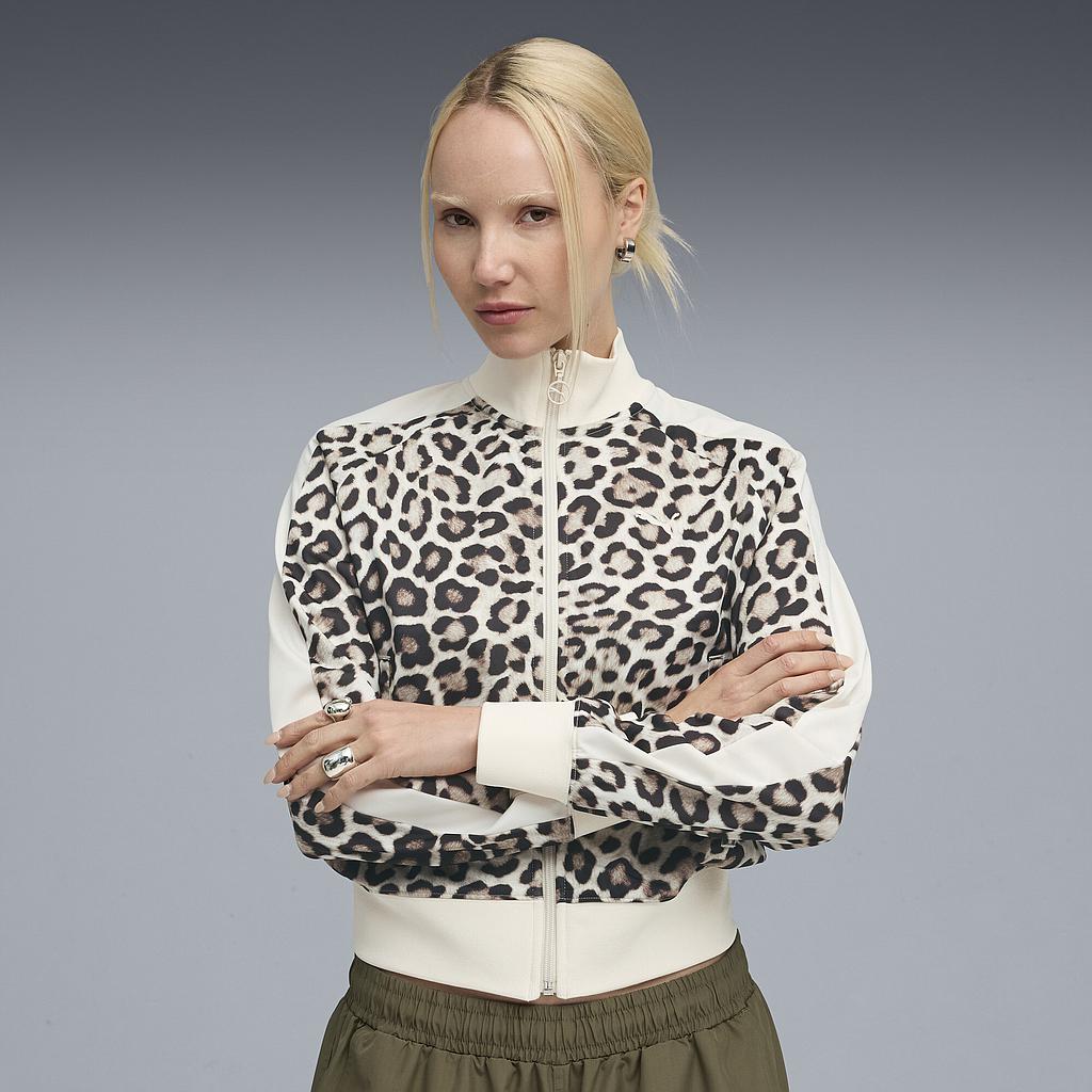 Олімпійка Puma T7 Leo Luxe Aop Short Track Jacket (63234291) - фото