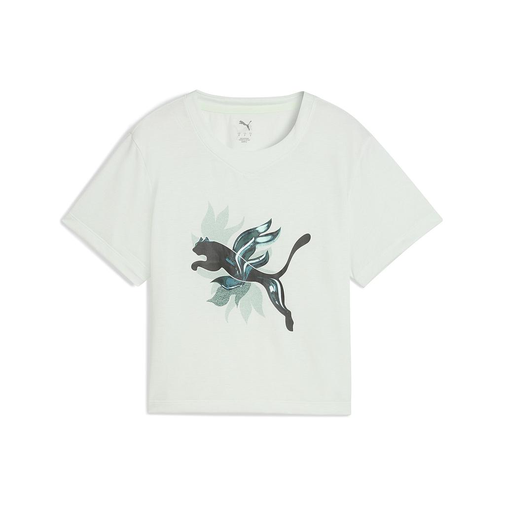 Футболка Puma Green Terrains Fashion Graphic (52807846) - фото