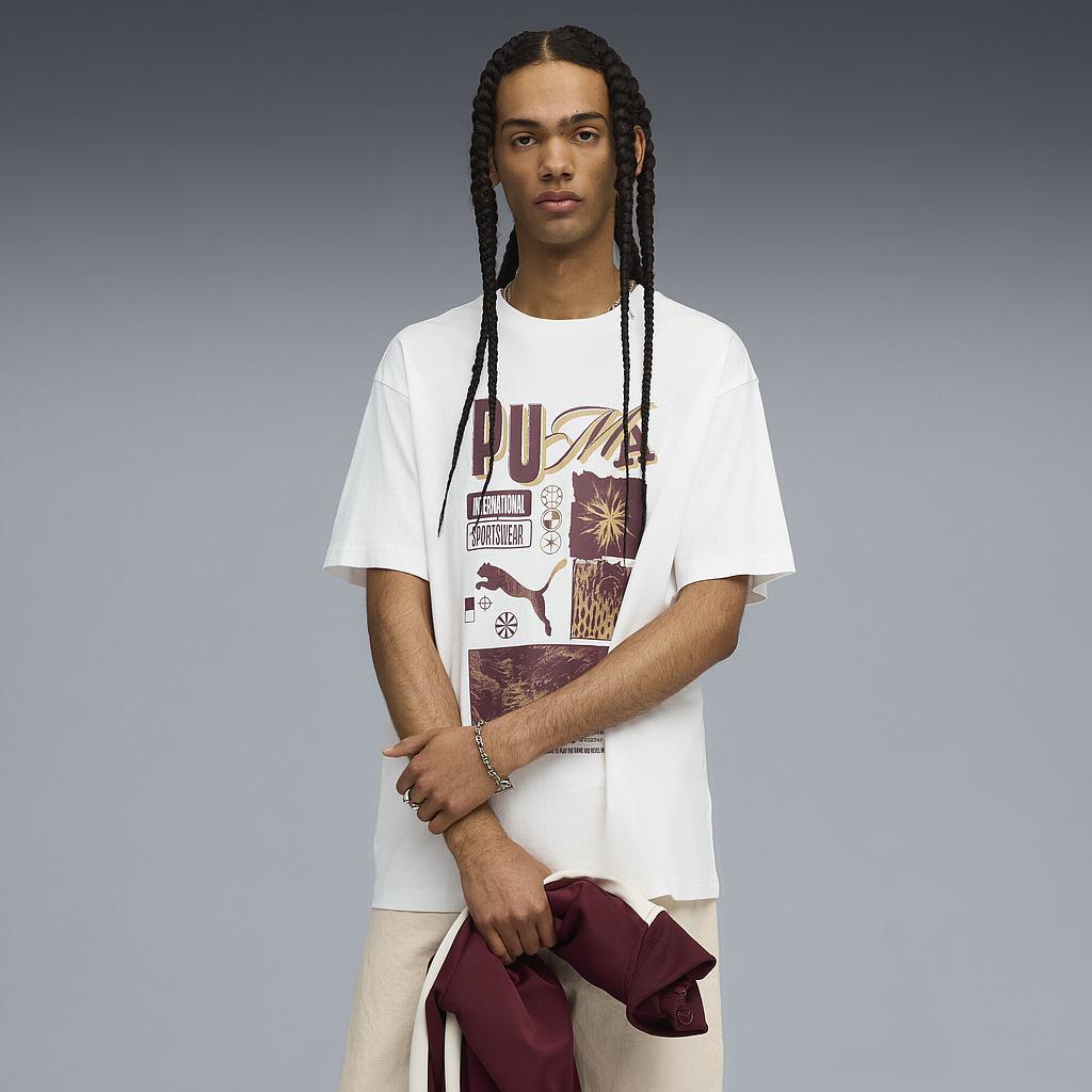 Футболка Puma Graphic Sportswear Relaxed (63211602) - фото