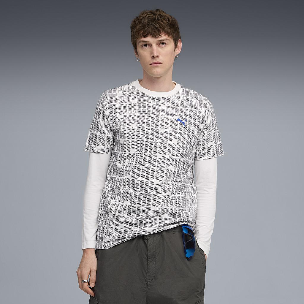 Футболка Puma Ess Logo Lab All-Over Print (68818502) - фото
