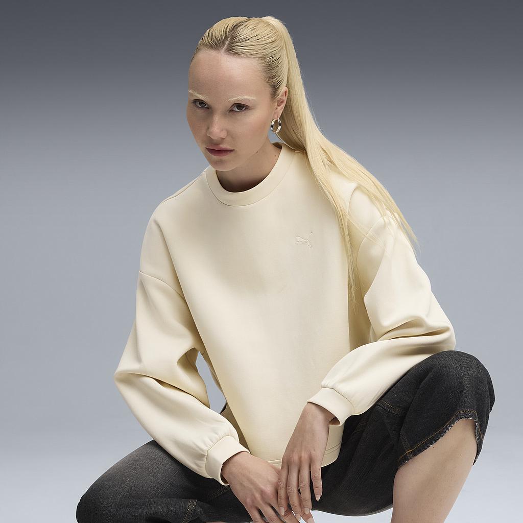 Толстовка Puma Wardrobe Ess Oversized Crew (63205087) - фото