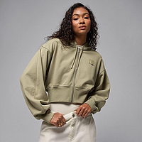 Толстовка Jordan Flight Fleece Cropped Satin-Lined (IB9863205)